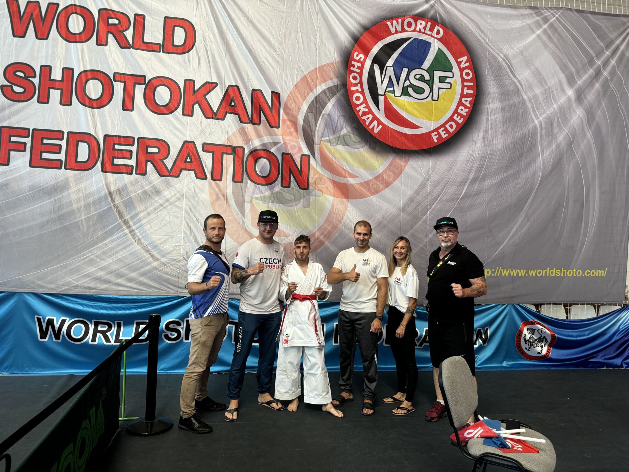 ME WSF 2024 - Karate Lions a tým kaučů